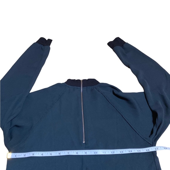 Zara Eclore long sleeve black blouse top. - Picture 6 of 7